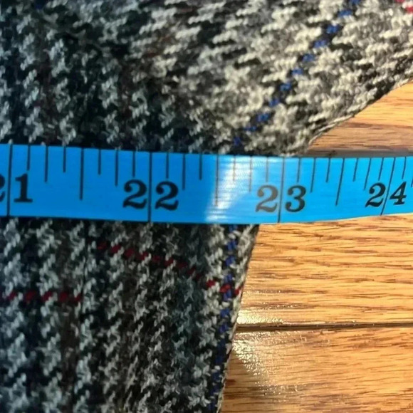 [45Tall]Paul Stuart Tweed Plaid Wool  Blazer Sport Coat - Picture 11 of 13